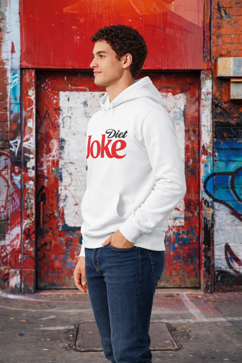 Diet Joke Graphic Hoodie